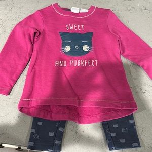 Sweatpants and sweatshirt